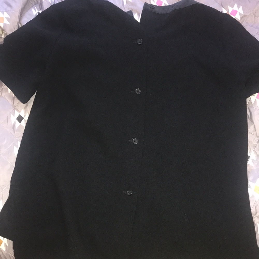 Madewell button back blouse